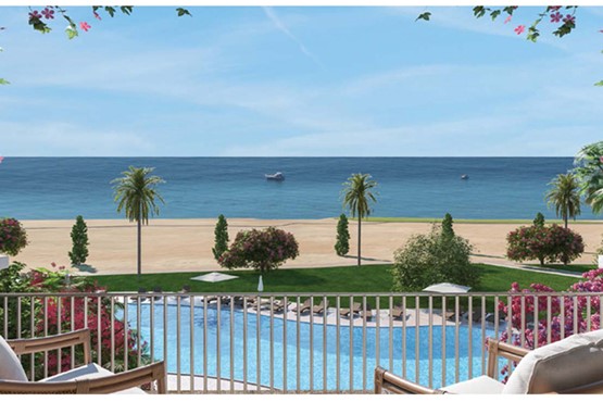 2 BR Apartment with Sea & Pool view